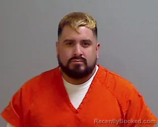 Mugshot of Roberto Carlos Martinez booked in Hidalgo County, Texas on August 28, 2026