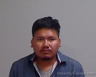 Mugshot of Lino Jimenez Alvarez booked in Hidalgo County, Texas on August 29, 2026