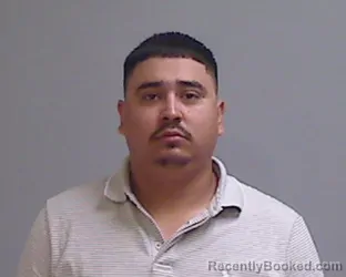 Mugshot of Michael Rodriguez Aguirre booked in Hidalgo County, Texas on August 29, 2026