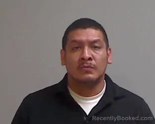 Mugshot of Manuel Leal Estrada booked in Hidalgo County, Texas on August 29, 2026