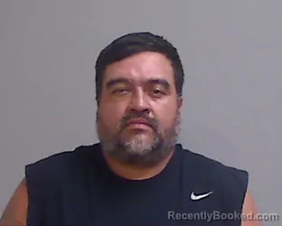 Mugshot of Julio Flores booked in Hidalgo County, Texas on August 29, 2026