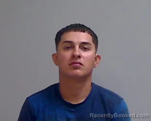 Mugshot of Luis Leonardo Delagarza Espinoza booked in Hidalgo County, Texas on August 29, 2026
