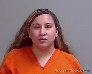 Mugshot of Sabrina Sky Cantu booked in Hidalgo County, Texas on August 30, 2026