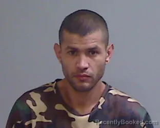 Mugshot of Jesus Antonio Garcia booked in Hidalgo County, Texas on August 30, 2026