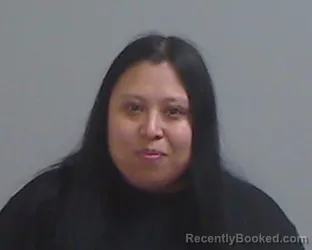 Mugshot of Francisca Sarai Martinez booked in Hidalgo County, Texas on August 8, 2026