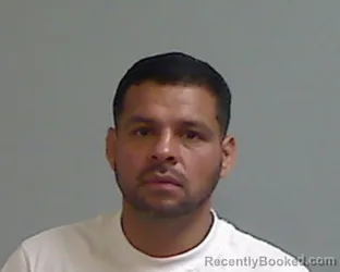 Mugshot of Miguel Angel Martinez booked in Hidalgo County, Texas on August 8, 2026