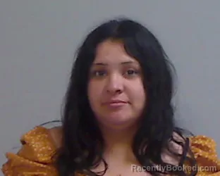 Mugshot of Nativida Guadalupe Noriega booked in Hidalgo County, Texas on August 8, 2026