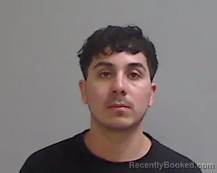 Mugshot of Luis Dariel Mata booked in Hidalgo County, Texas on August 9, 2026