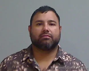 Mugshot of Jonathan Daniel Martinez booked in Hidalgo County, Texas on August 9, 2026