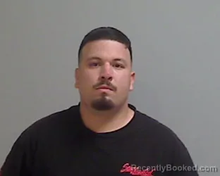 Mugshot of Frank Daniel Flores booked in Hidalgo County, Texas on September 1, 2026