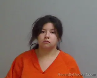 Mugshot of Serenity Navaeh Verdin booked in Hidalgo County, Texas on September 1, 2026