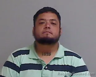 Mugshot of Josue Enriquez booked in Hidalgo County, Texas on September 1, 2026
