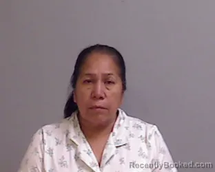 Mugshot of Anselma Ramirez booked in Hidalgo County, Texas on September 1, 2026
