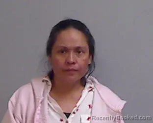 Mugshot of Yezenia Arista Rodriguez booked in Hidalgo County, Texas on September 2, 2026