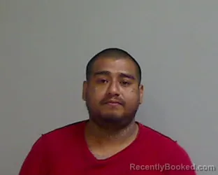 Mugshot of Oscar Omar Anguiano booked in Hidalgo County, Texas on September 2, 2026