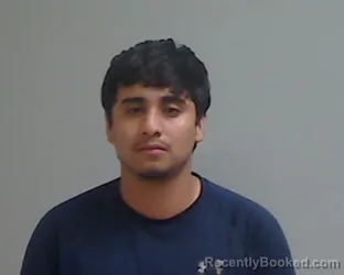 Mugshot of Allan Elias Garcia booked in Hidalgo County, Texas on September 16, 2026