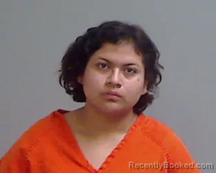 Mugshot of Kassandra Paola De La Cruz booked in Hidalgo County, Texas on September 17, 2026