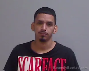 Mugshot of Jeremiah Bustos booked in Hidalgo County, Texas on September 17, 2026