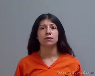 Mugshot of Selena Ocampo booked in Hidalgo County, Texas on September 18, 2026
