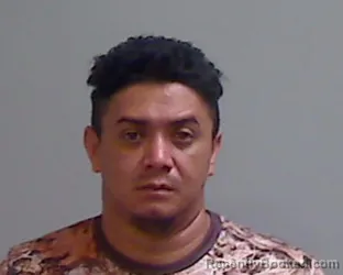 Mugshot of Selvin Antonio Perdomo booked in Hidalgo County, Texas on September 18, 2026