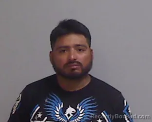 Mugshot of Hansel Alan Garcia booked in Hidalgo County, Texas on September 18, 2026