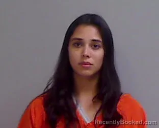 Mugshot of Ariadna Denise Salinas booked in Hidalgo County, Texas on September 19, 2026