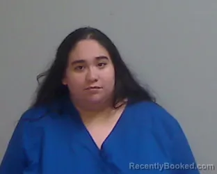 Mugshot of Alyssa Danielle Garcia booked in Hidalgo County, Texas on September 19, 2026