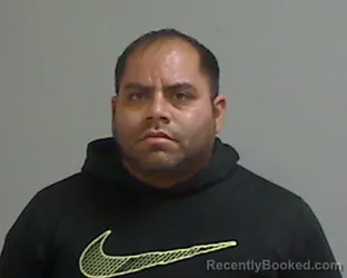 Mugshot of Gustavo Garcia booked in Hidalgo County, Texas on September 20, 2026