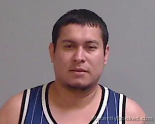 Mugshot of David Rodriguez booked in Hidalgo County, Texas on September 3, 2026