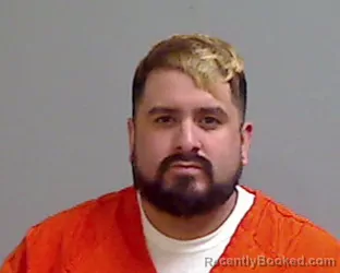 Mugshot of Roberto Carlos Martinez booked in Hidalgo County, Texas on September 4, 2026