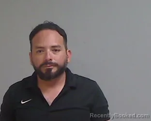 Mugshot of Marcos Landeros Mejia booked in Hidalgo County, Texas on September 5, 2026