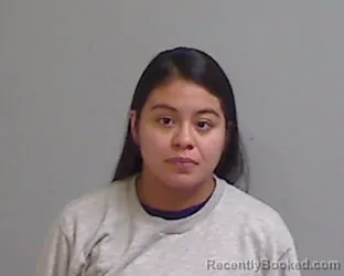 Mugshot of Diana Paola Jimenez booked in Hidalgo County, Texas on September 7, 2026