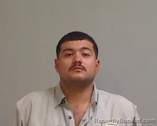 Mugshot of Ruben Manuel Araujo booked in Hidalgo County, Texas on September 7, 2026