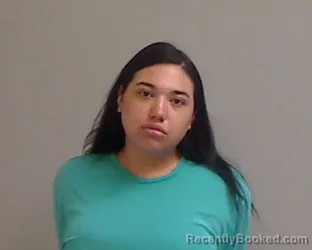 Mugshot of Justina Annette Estrella booked in Hidalgo County, Texas on September 8, 2026