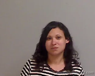 Mugshot of Annette Itzel Tejeda booked in Hidalgo County, Texas on September 9, 2026