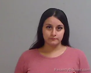 Mugshot of Ashley Nicole Moreno booked in Hidalgo County, Texas on September 9, 2026