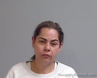 Mugshot of Jessica Elvira Anzaldua booked in Hidalgo County, Texas on September 9, 2026