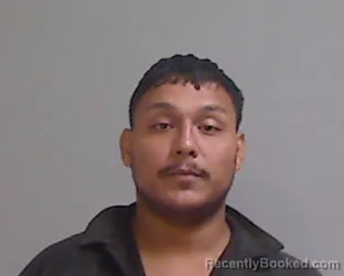 Mugshot of Jonathan Noe Andrade booked in Hidalgo County, Texas on September 10, 2026