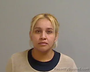 Mugshot of Claudia Lizet Rodriguez booked in Hidalgo County, Texas on September 10, 2026