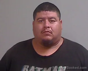 Mugshot of Roseman Orlando Cavazos Romero booked in Hidalgo County, Texas on September 12, 2026