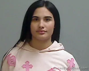 Mugshot of Devanni Angeline Gonzalez booked in Hidalgo County, Texas on September 12, 2026