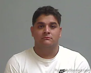 Mugshot of Santos Ruvalcaba booked in Hidalgo County, Texas on September 12, 2026