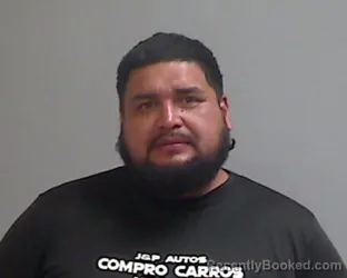 Mugshot of Juan Angel Castillo Gonzalez booked in Hidalgo County, Texas on September 12, 2026