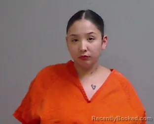Mugshot of Alondra Itzel Montoya booked in Hidalgo County, Texas on September 13, 2026
