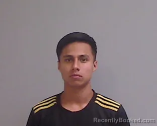 Mugshot of Christian Gael Moreno booked in Hidalgo County, Texas on September 13, 2026