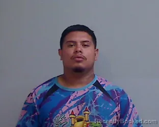 Mugshot of Fidel Alejandro Aguirre booked in Hidalgo County, Texas on September 14, 2026