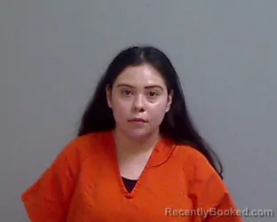 Mugshot of Ximena Daniella Ortiz booked in Hidalgo County, Texas on September 14, 2026