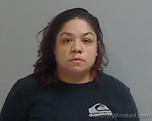 Mugshot of Aurora Salinas booked in Hidalgo County, Texas on September 14, 2026