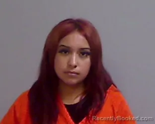 Mugshot of Daisy Isabella Gallardo booked in Hidalgo County, Texas on September 14, 2026