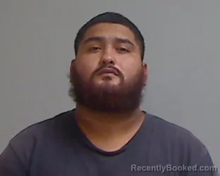 Mugshot of Alexis Gerardo Garcia booked in Hidalgo County, Texas on September 15, 2026